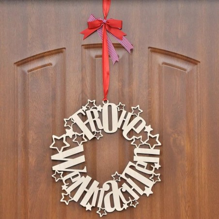 Christmas Door Wreath - german version