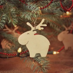 Hanging Reindeer Ornament
