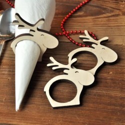 Christmas reindeer napkin ring