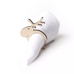 Christmas reindeer napkin ring