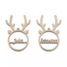 Personalized Reindeer Ornament with name: A Unique Gift for Christmas